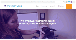 Desktop Screenshot of innovationworks.org